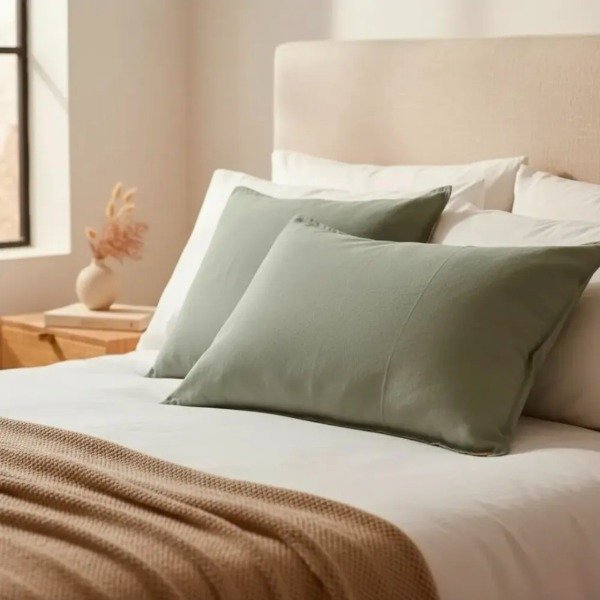 Producto - Almohadón Esencia Verde Malva 50x70 - 6
