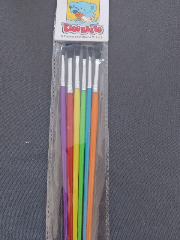 Producto - Pinceles económicos x6