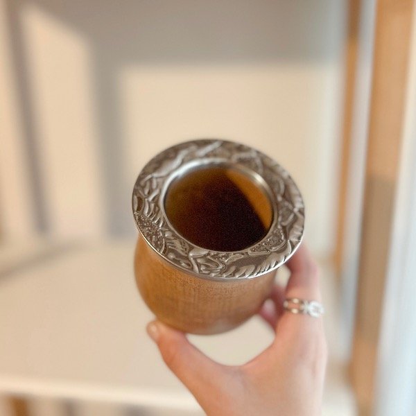 Producto - Mate algarrobo cincelado - SALE