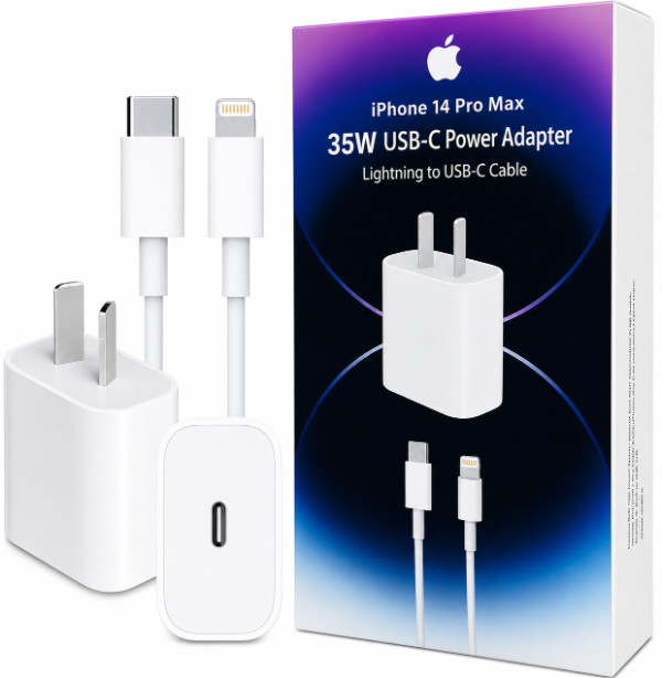 Producto - CG215 CARGADOR DE IPHONE 35W TIPO C A LIGHTNING