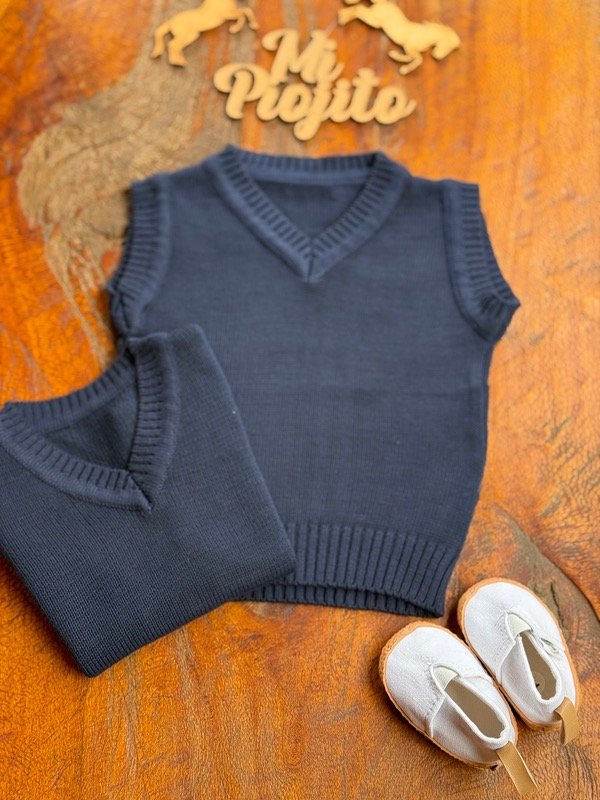 Producto - Chaleco Oversize Azul - 2