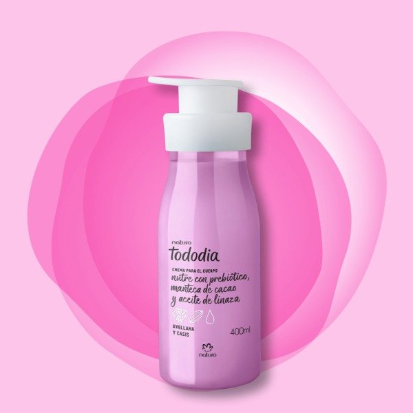 Producto - Crema Nutritiva Tododia Avellana y Casis 400 ml