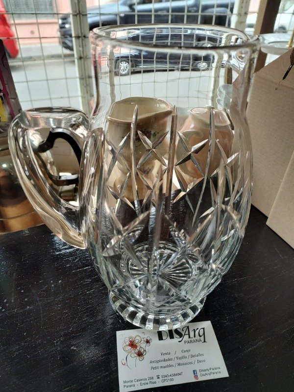 Producto - GRAN JARRA DE CRISTAL