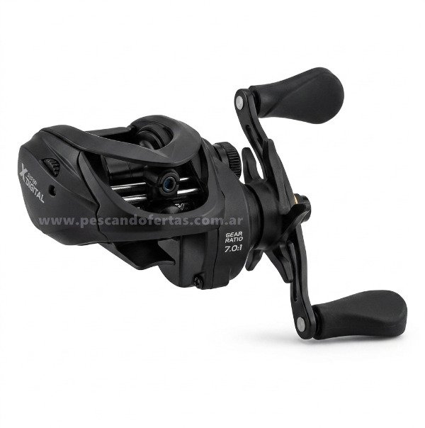 Producto - Reel Bait Xfish X Super Digital 6 BB Control Digital Anti Galletas Ambas Manijas