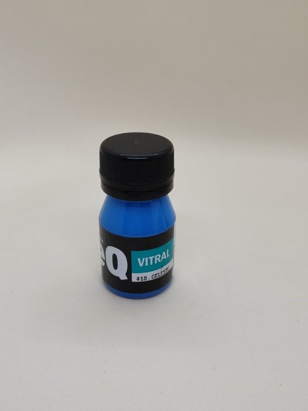 Producto - Laca vitral celeste