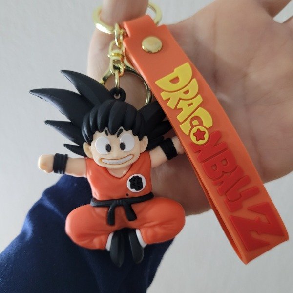 Producto - LLAVERO DE GOMA GOKU SALTO