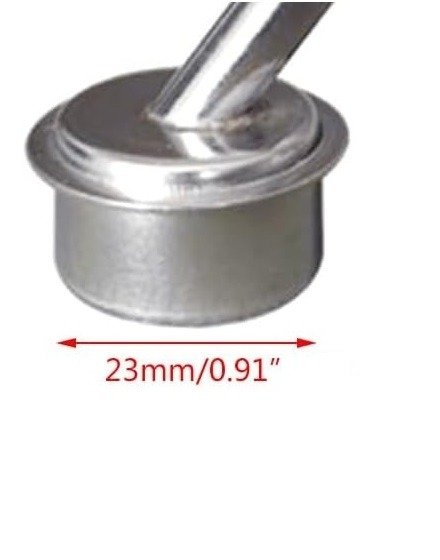 Producto - Boquilla Estacion Aire SERIES 861 - ENCASTRE 23 mm - Curva 45 grados - 5/7/10mm