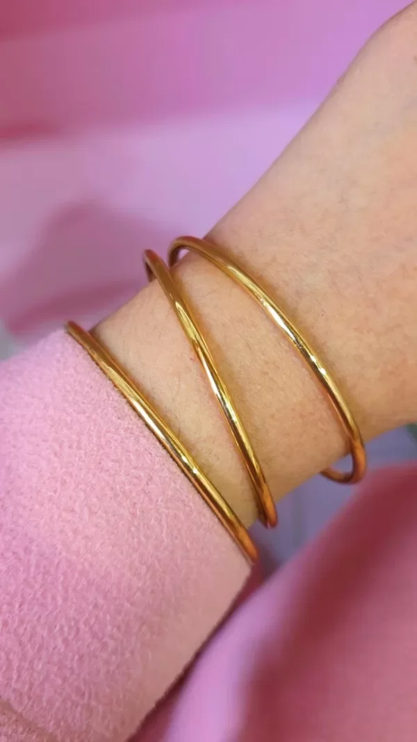 Producto - Pulsera esclava lisa x3 AD - 0