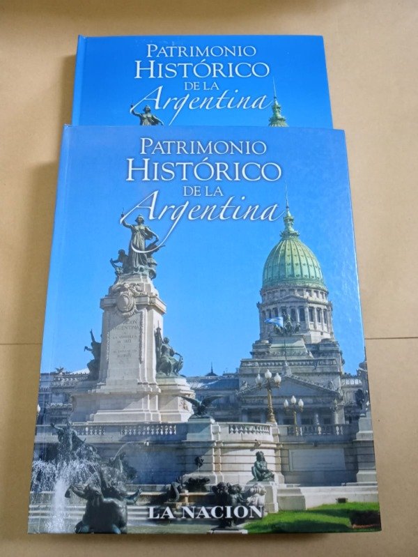 Producto - Patrimonio histórico de la Argentina - Autores varios - La Nación 2010 Dos tomos - 0