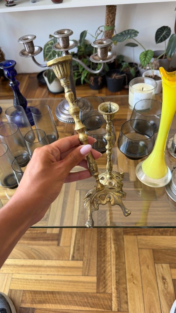 Producto - Candeleros de bronce