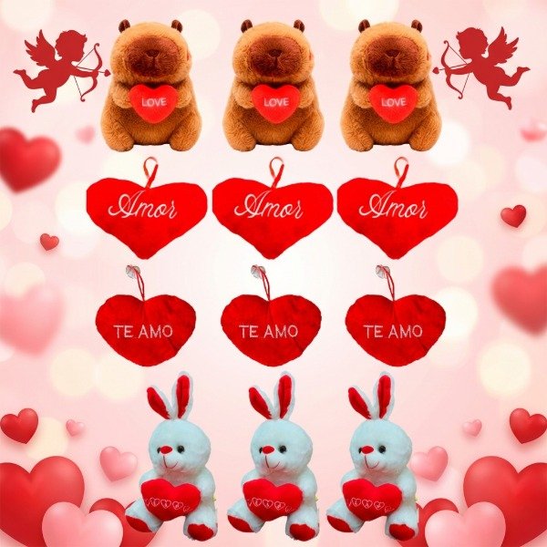Producto - COMBO DIA DE LOS ENAMORADOS 12 PELUCHES