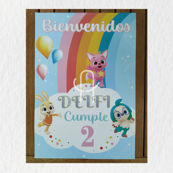 Producto - Cartel de Bienvenida 30x40cm