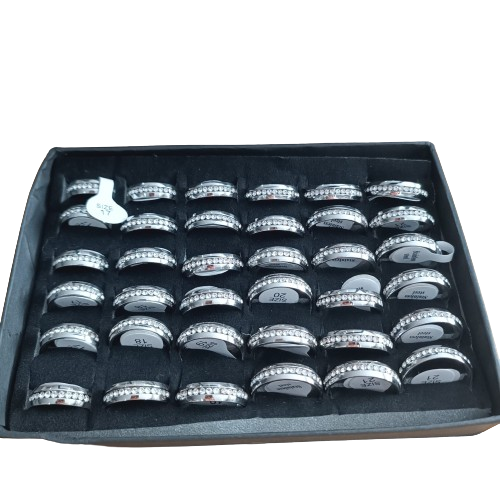 Producto - Anillo Brillo Acero AC-1077-15