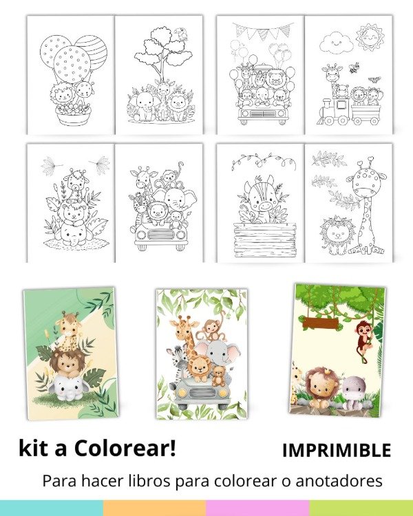 Producto - Libros para Colorear - Jungla