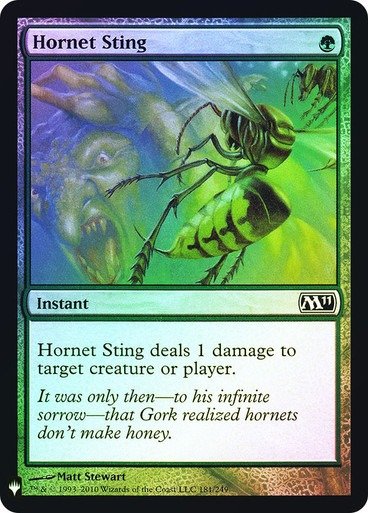 Producto - Hornet Sting Foil  Mystery Booster Retail Edition Foils