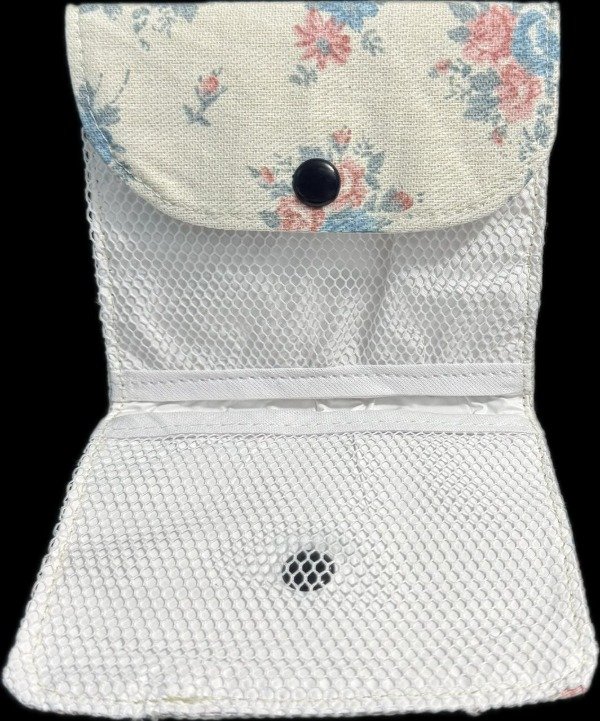 Producto - Neceser intimo -Floreado- 2 Bolsillos