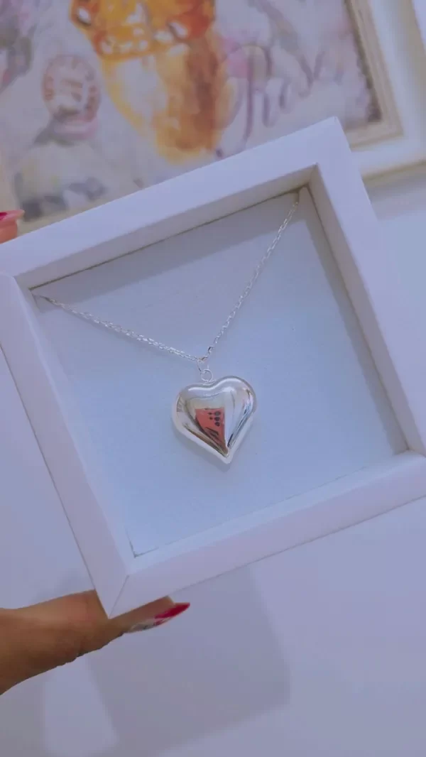 Producto - Collar corazon inflado AB