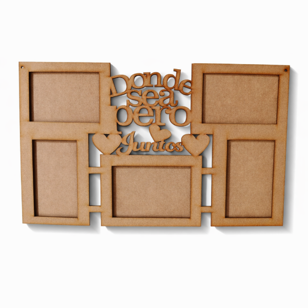 Producto - Portaretrato Dónde sea pero juntos 13x18