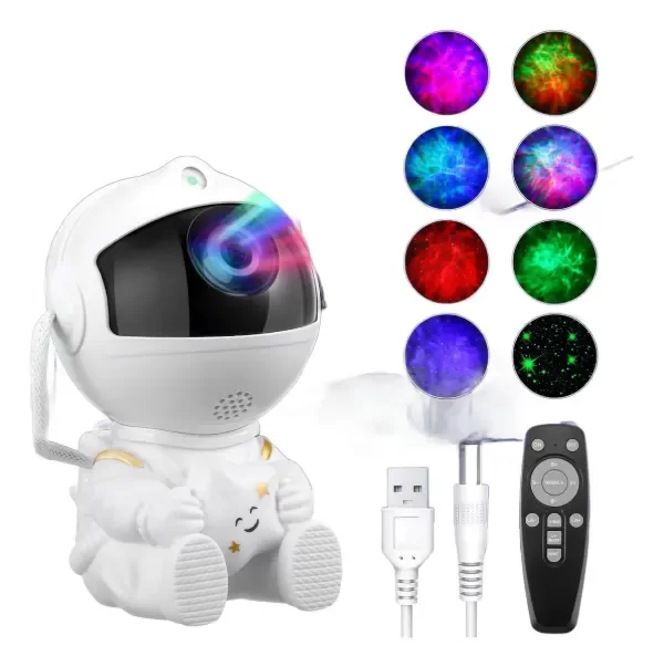Producto - Astronauta Sentado Proyector Galaxia Estrellas
