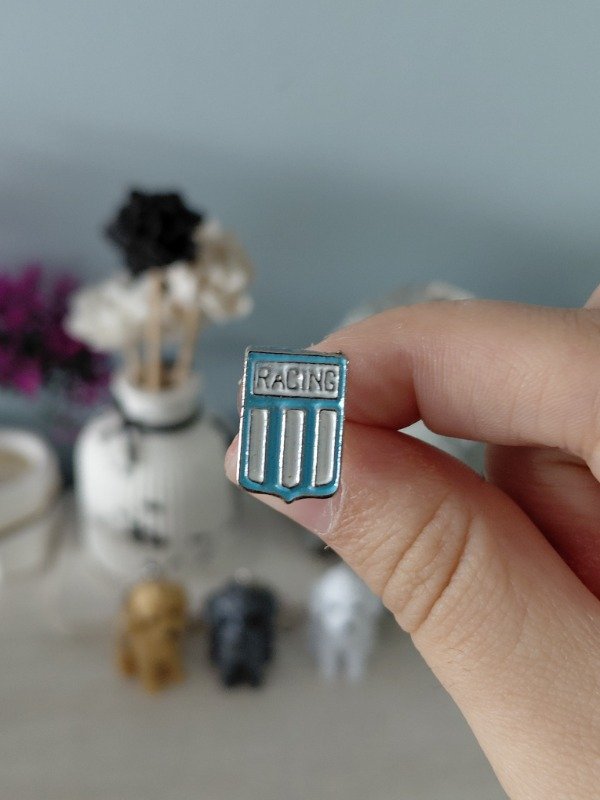 Producto - Pin metalizado nacional - Racing (Fútbol)
