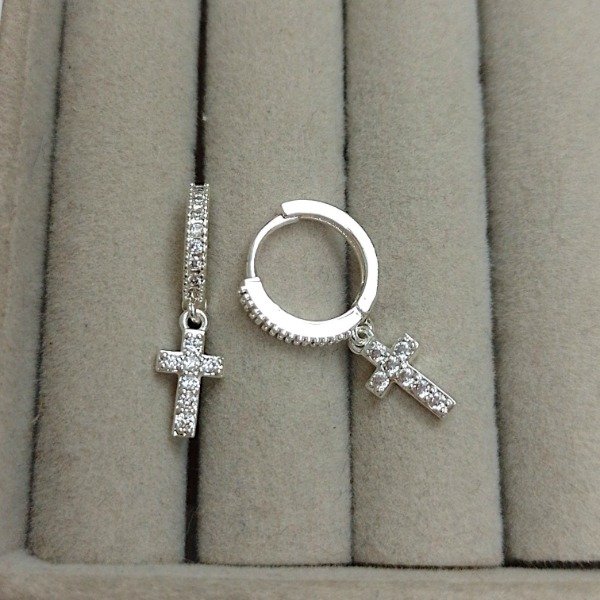 Producto - Argollas dije cruz BB 40265