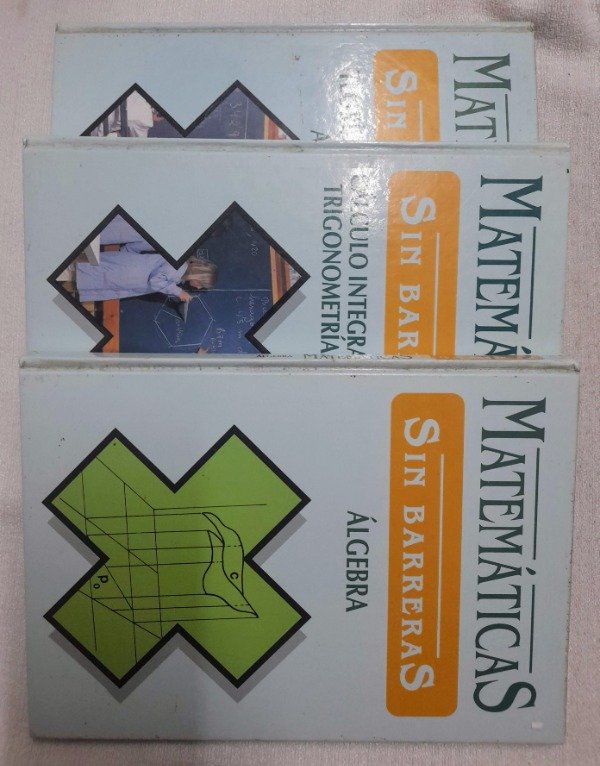 Producto - Matemáticas Sin Barreras - 3 Tomos - Ediciones Nauta
