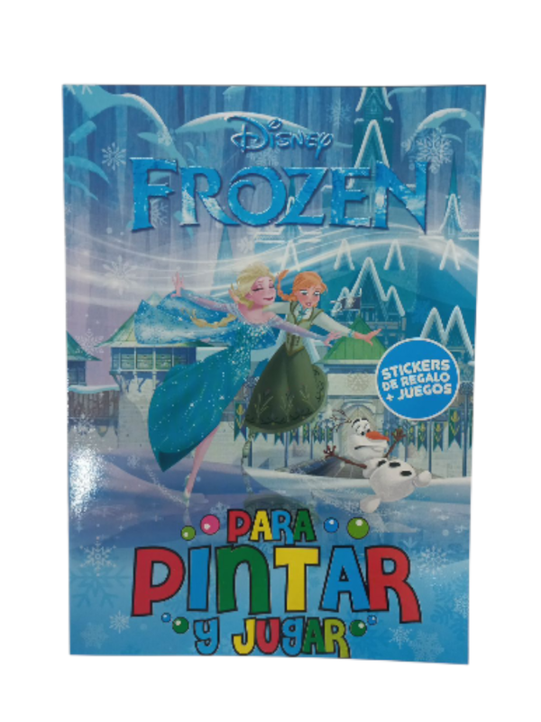 Producto - Libro Pintar FROZEN