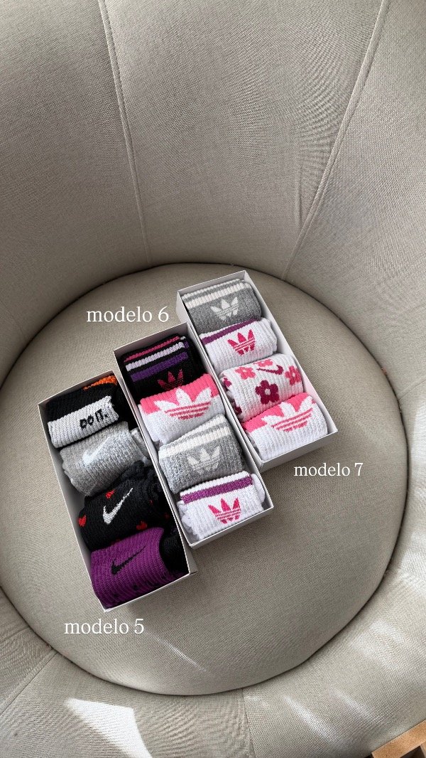 Producto - Cajita x4 medias 3/4 - 2