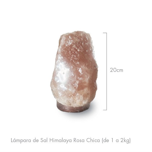 Producto - Lámpara de Sal Himalaya Rosa Chica (1 a 2kg)