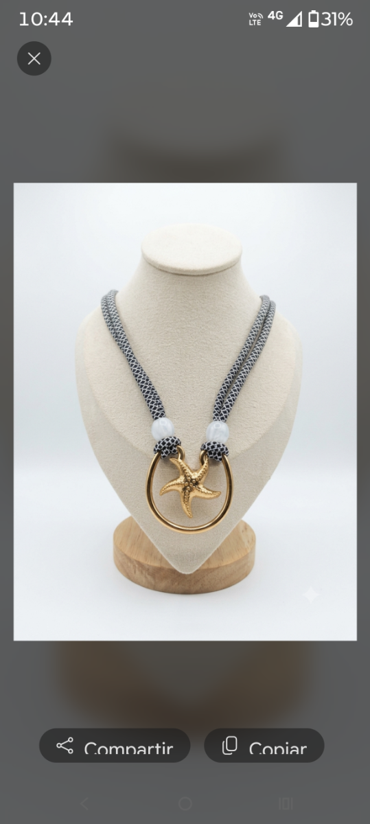 Producto - Collar estrella mar - 2