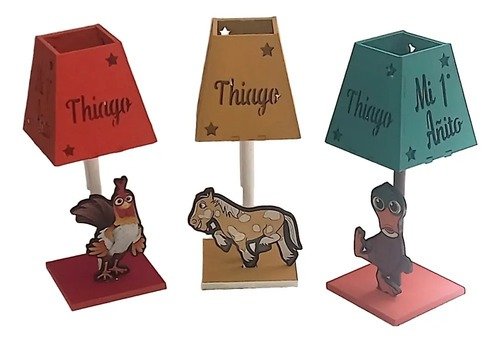 Producto - Souvenir La Granja De Zenon  Decorado 30+1 Central+led - 5