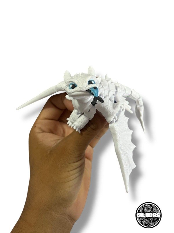 Producto - Furia luminosa juguete flexible inspirado en Como entrenar a tu dragon