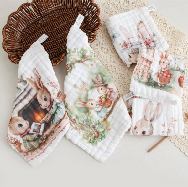 Producto - Toalla de mano Conejitos