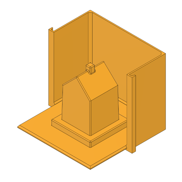 Producto - Matriz para molde de yeso - Casita 2