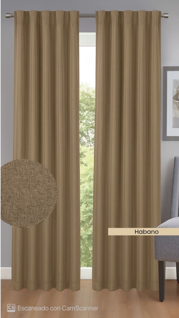Producto - Cortina Blackout Lino Terrenal - 3