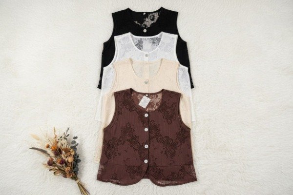 Producto - CONJUNTO LARGO ENCAJE A011 - 1