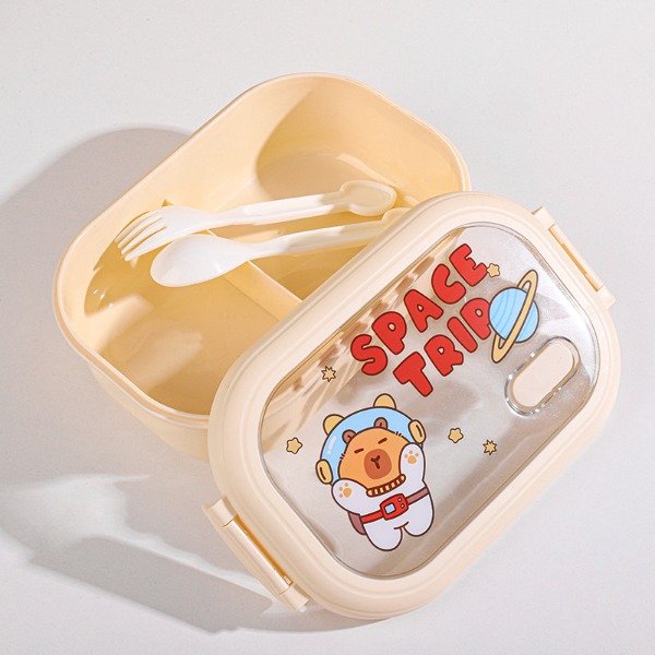 Producto - LUNCHERA CON CUBIERTO CAPYBARA ART:BDH-01