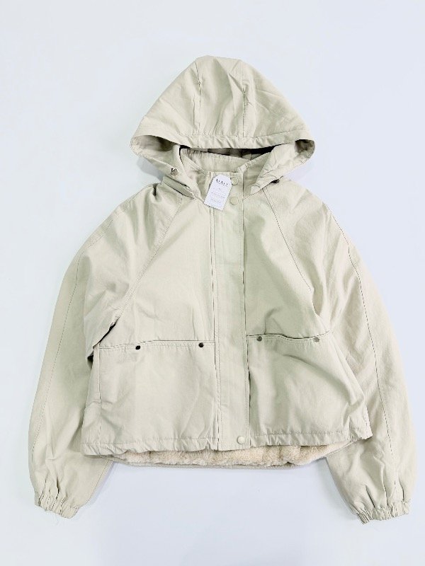 Producto - Campera ALASKA importada con corderito / Natural