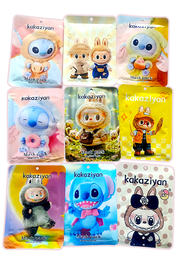 Producto - Mascarillas faciales de personajes consultar disponible