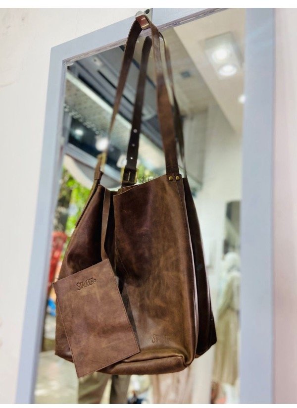 Producto - tote de cuero JULIE
