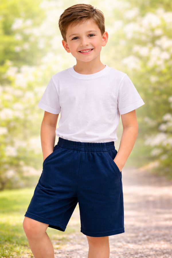 Producto - CURVA CONJUNTO ESCOLAR (REMERA + SHORT)