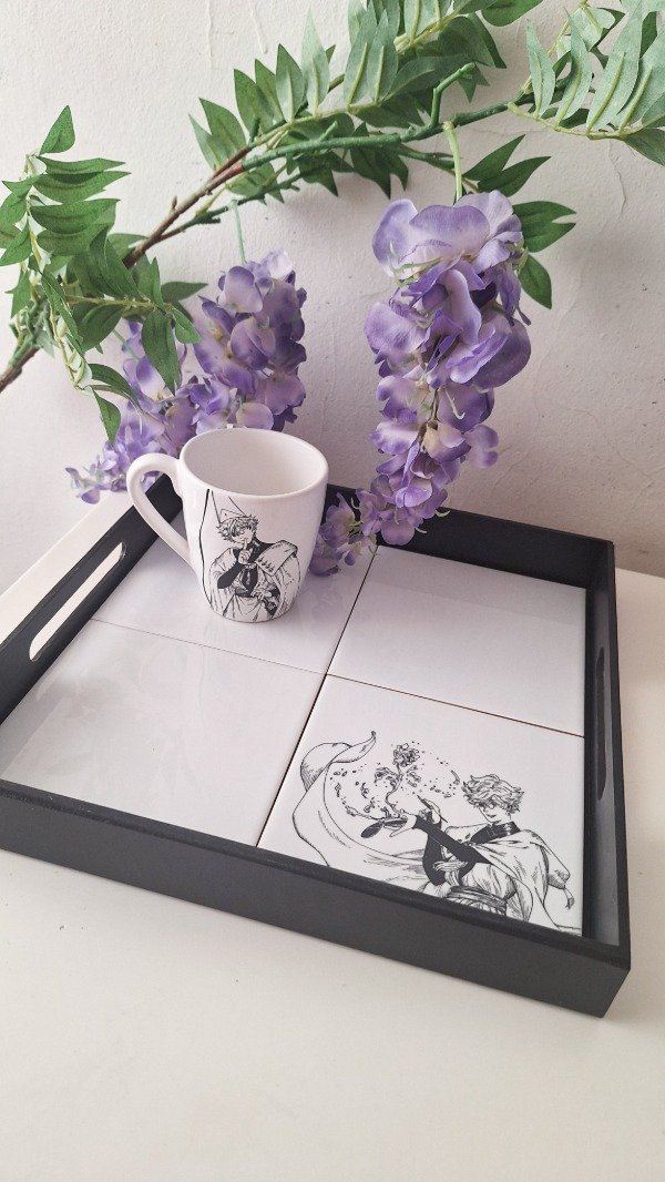 Producto - Bandeja 4 azulejos Qifrey