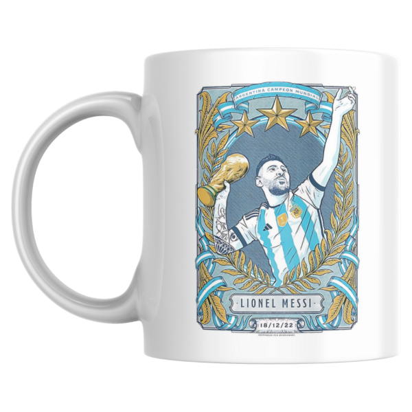 Producto - Taza - Seleccion - Estampita Messi 2
