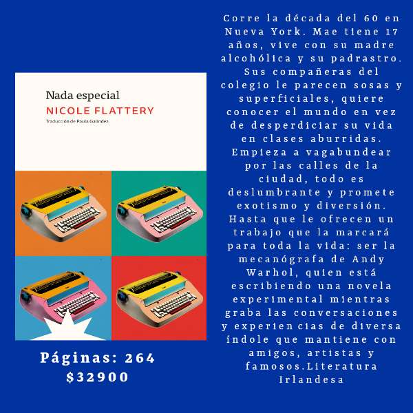 Producto - Nada especial, Nicole Flattery, Eterna Cadencia