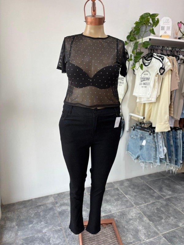 Producto - Jean Skinny- Chupin Negro Kathy