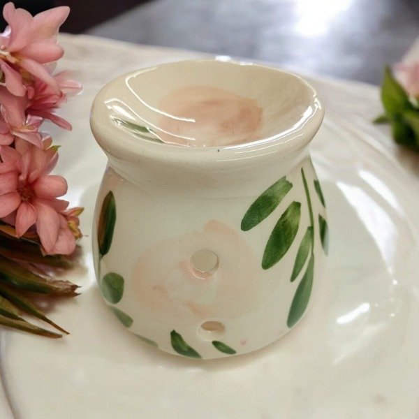 Producto - Hornito ceramica premium rosas con hojas