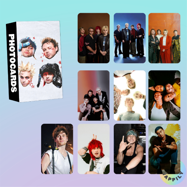 Producto - Caja de photocards 5SOS