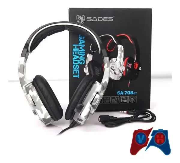 Producto - Auricular Gamer Sades Sa 708gt