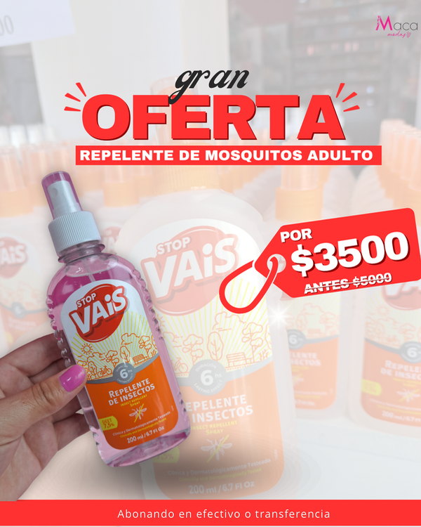 Producto - Repelente de Mosquito Stop Vais