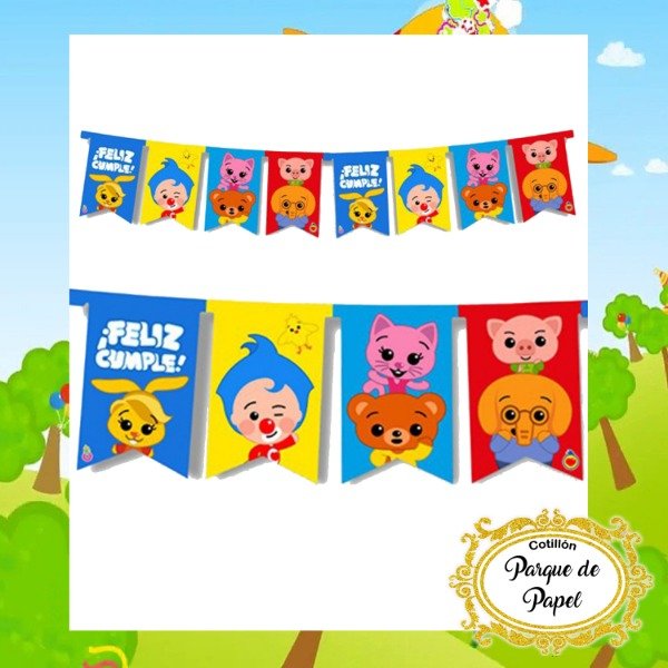 Producto - Banderin Payaso Plim Plim